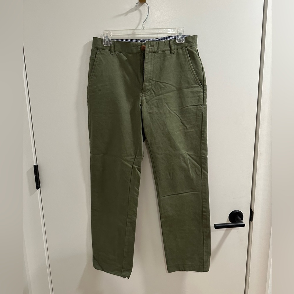 Brooks Brothers Green Chinos
